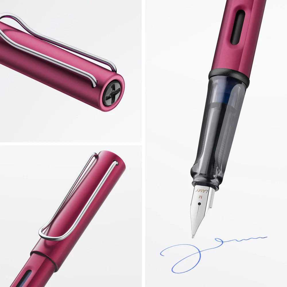 Lamy 029 Al Star Black Purple Fountain pen