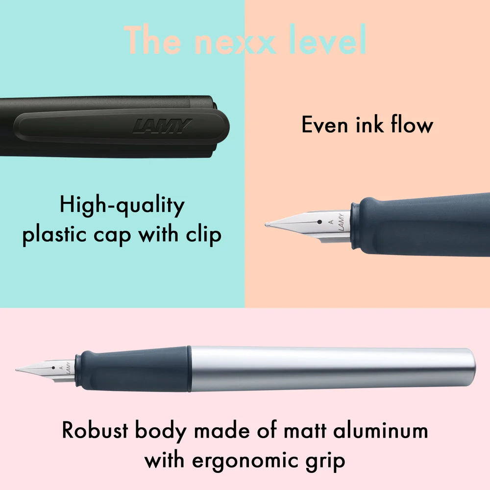 Lamy Nexx 037 FP Black Πένα Medium