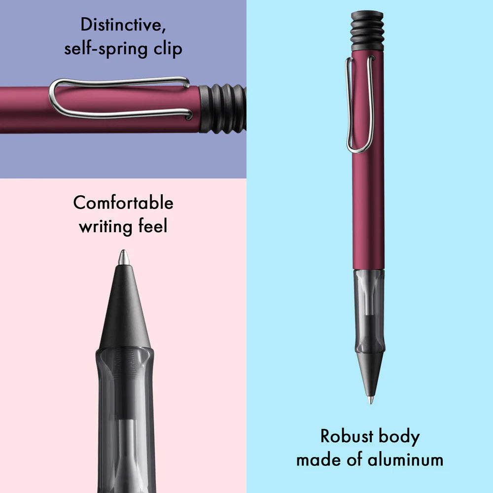 Lamy 229 Al Star Black Purple Ballpoint