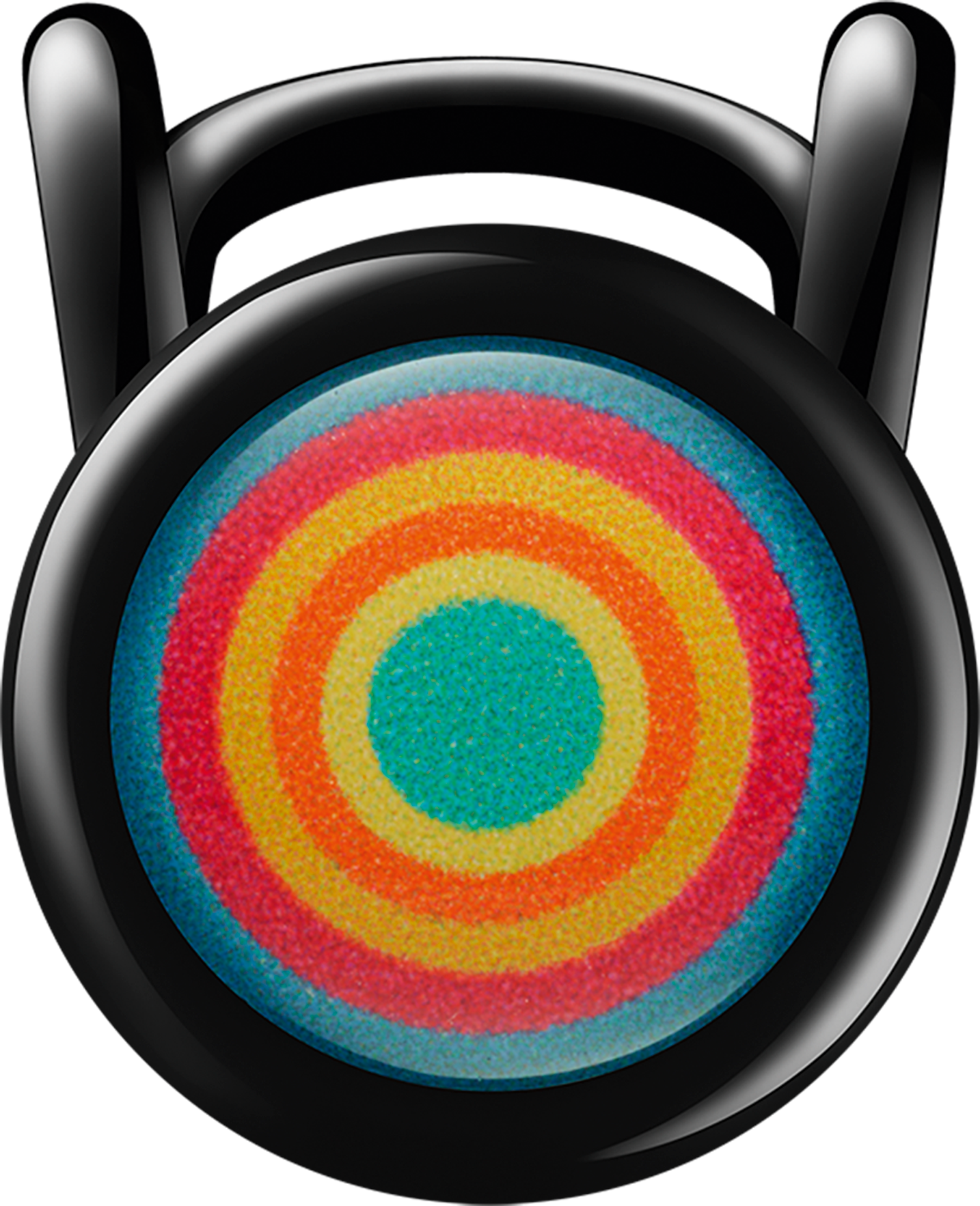 LAMY Safari 0B2 All Black Multicolor Rings Πένα Medium