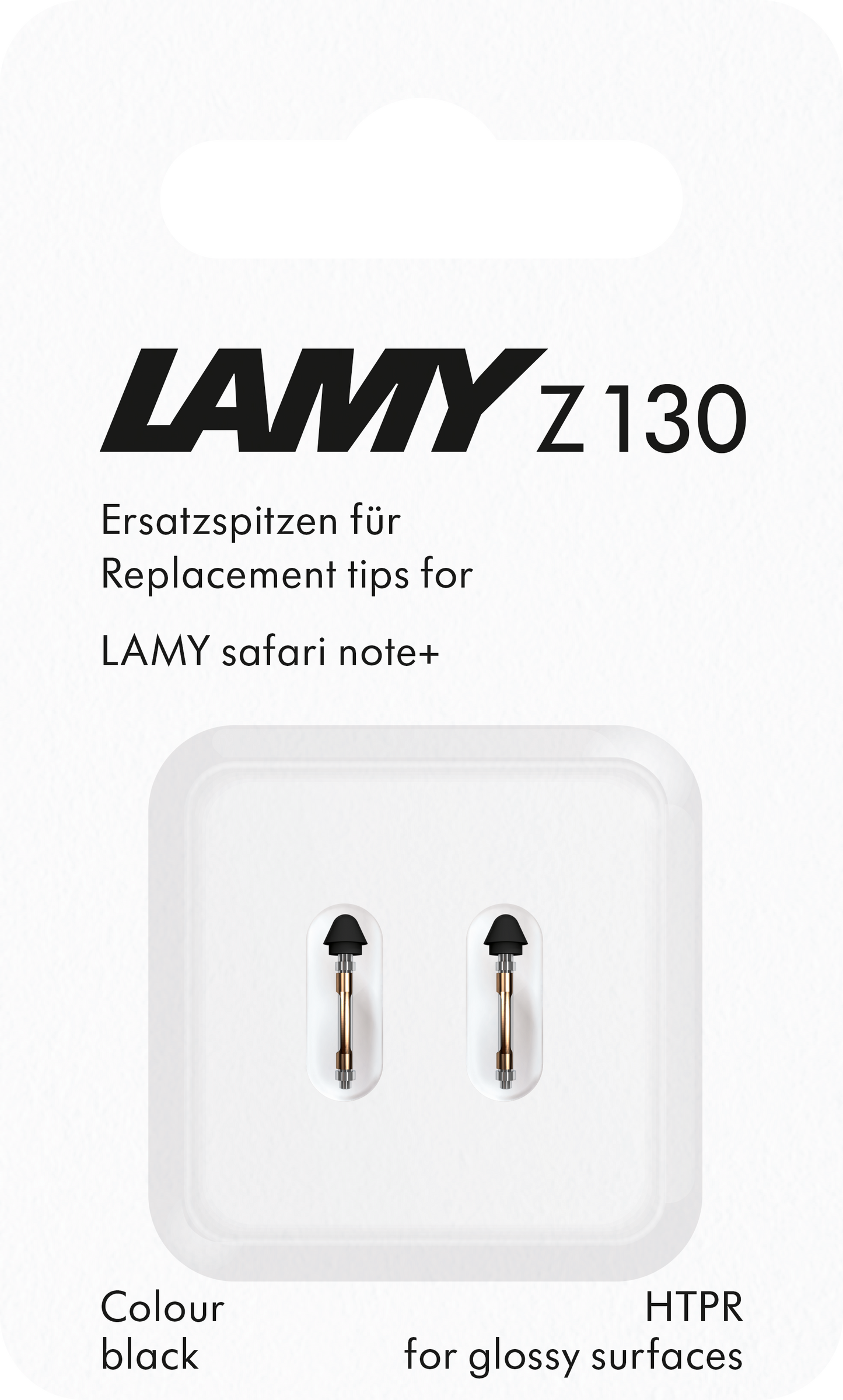 Lamy Z130 safari note+tip medium black refill