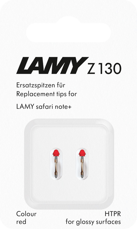 Lamy Z130 safari note+tip medium red refill