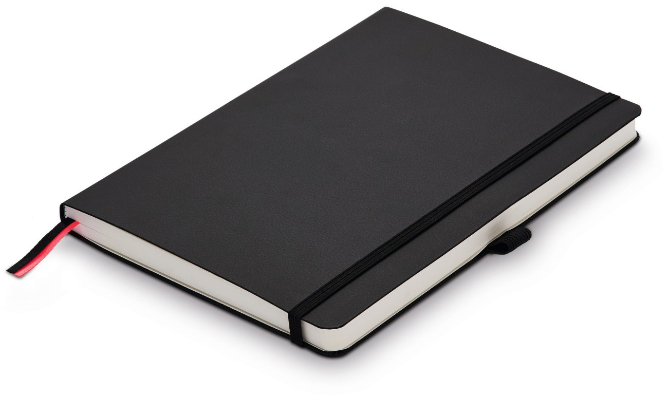 Lamy B8 notebook Softcover A5 black blank pages