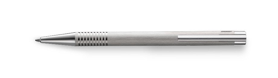 Lamy 206 Logo Brushed Steel Ballpoint
