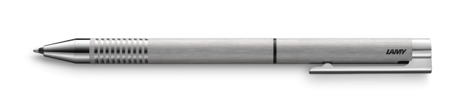 Lamy 606 Logo Brushed Steel Twin Multipn