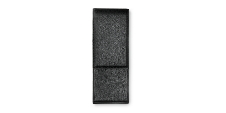 Lamy A202 leather pouch black for 2 pens
