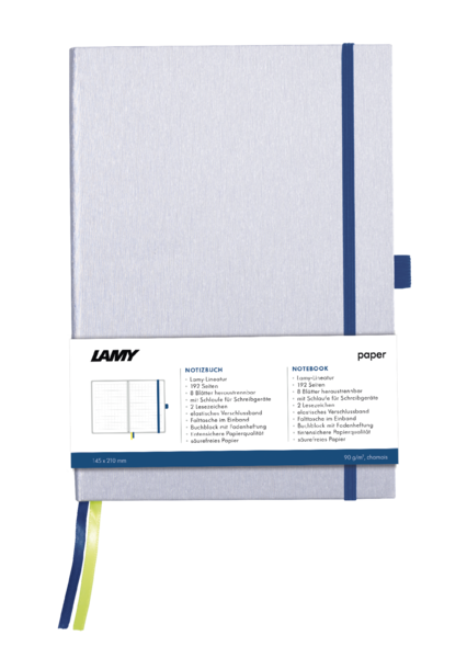 Lamy B2 notebook Hardcover A6 oceanblue