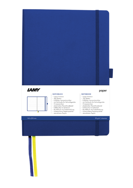 Lamy B4 notebook Softcover A6 blue