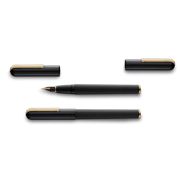 Lamy 060 Imporium Matte Black Gold Fountain Pen