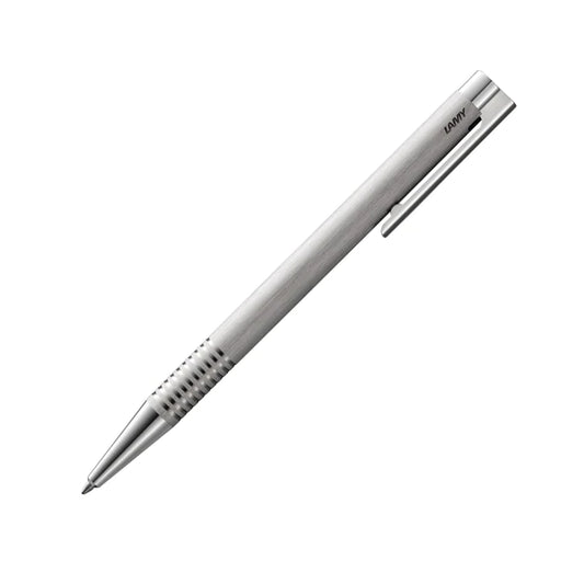 Lamy 206 Logo Brushed Steel Ballpoint