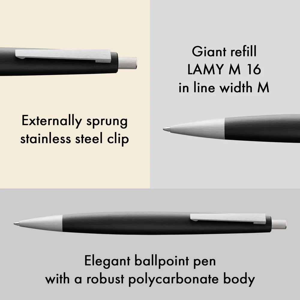 Lamy 2000 Makrolon 201 Black Ballpoint