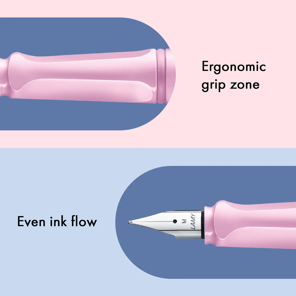 Lamy Safari Light Rose 0D2 Fountain Pen Special Edition 2023