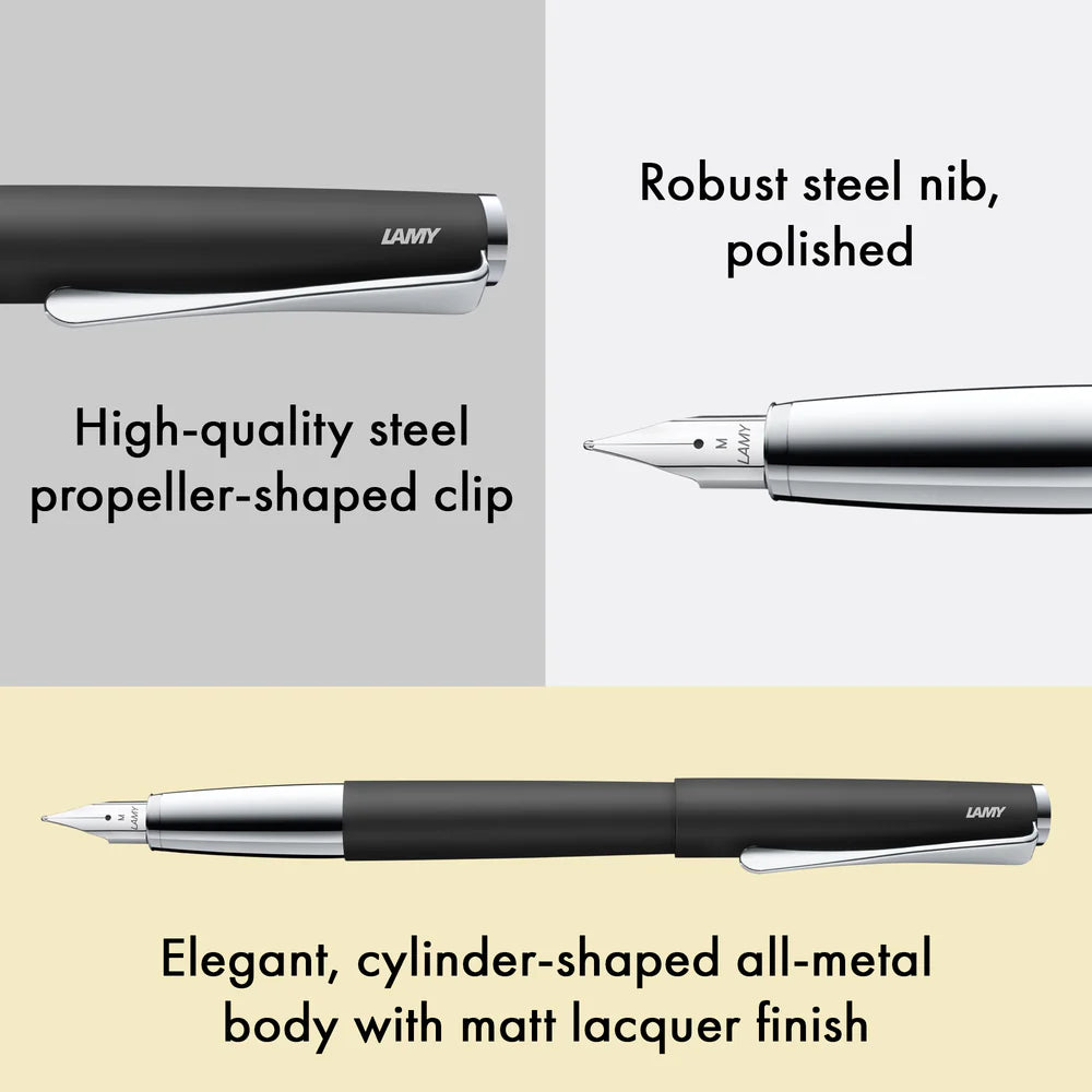Lamy 067 Studio Black Fountain Pen