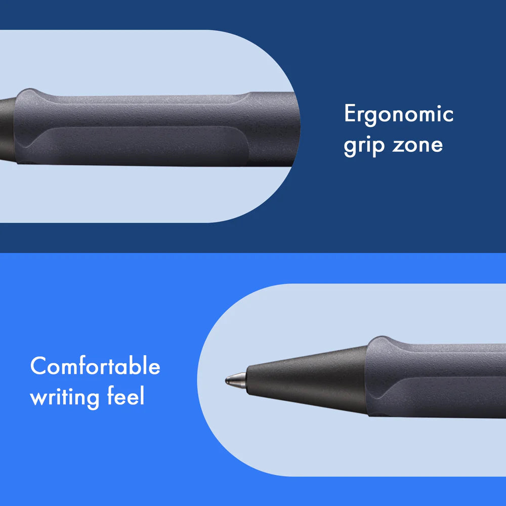 Lamy 2E2 safari steel black Ballpoint