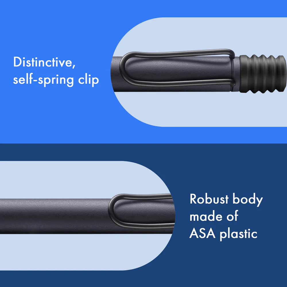 Lamy 2E2 safari steel black Ballpoint