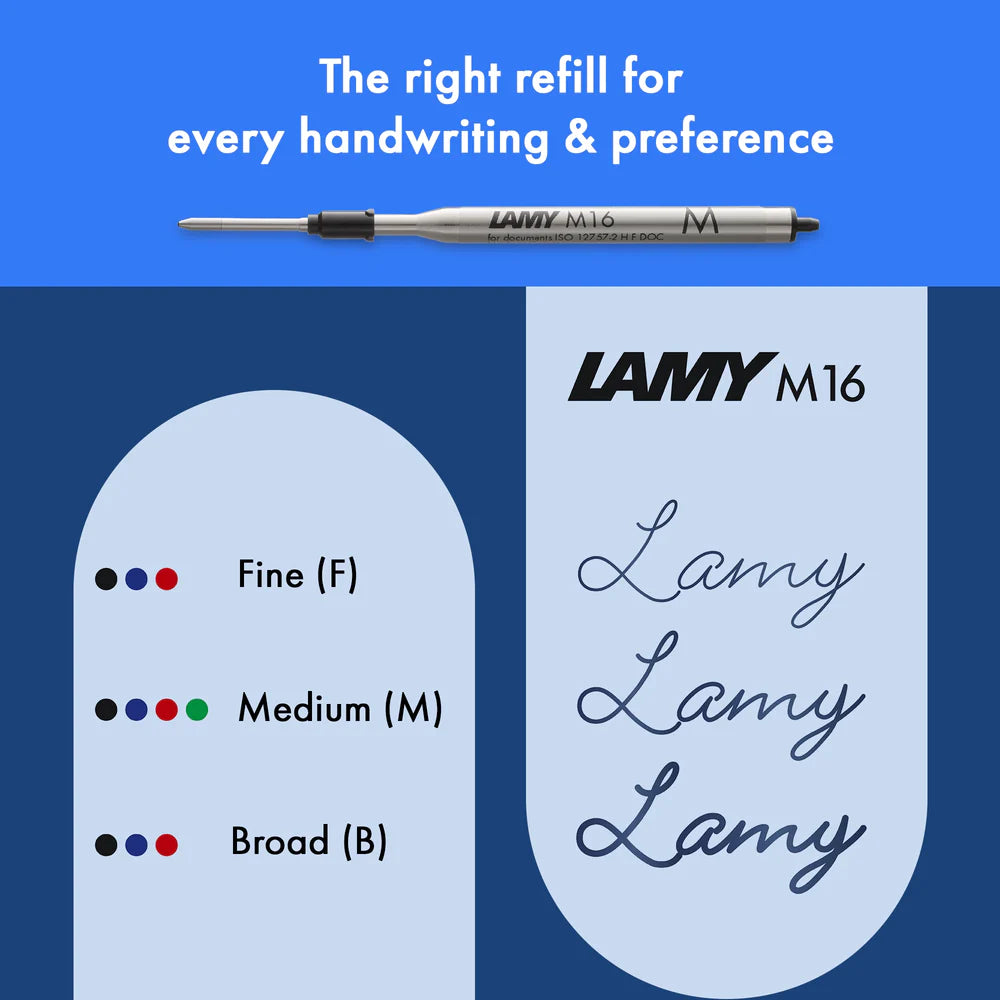 Lamy 2E2 safari steel black Ballpoint