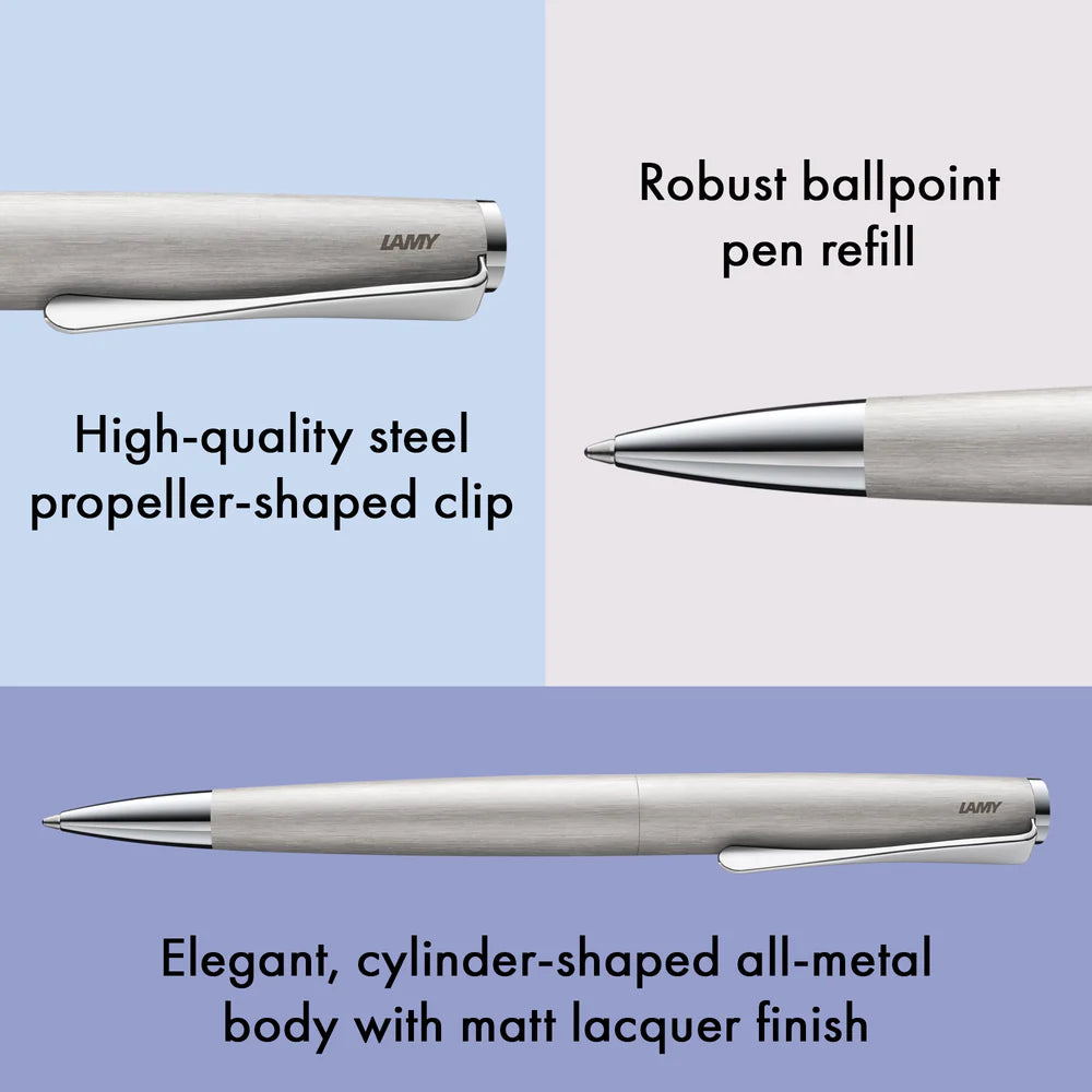 Lamy 265 Studio Brushed Steel Ballpoint
