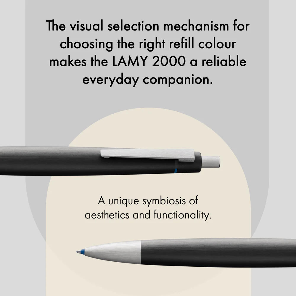 Lamy 2000 Makrolon Black Multipen 401