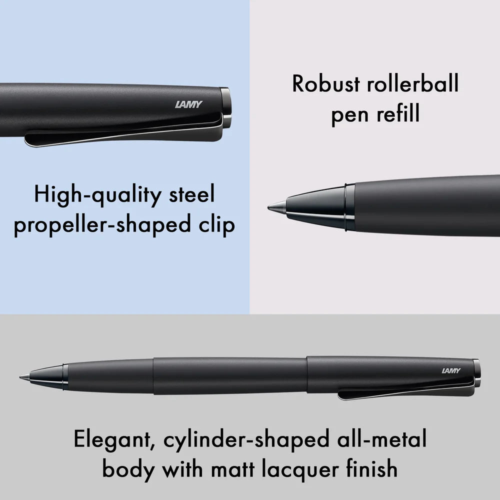 Lamy 366 Studio All Black Lx Roller ball