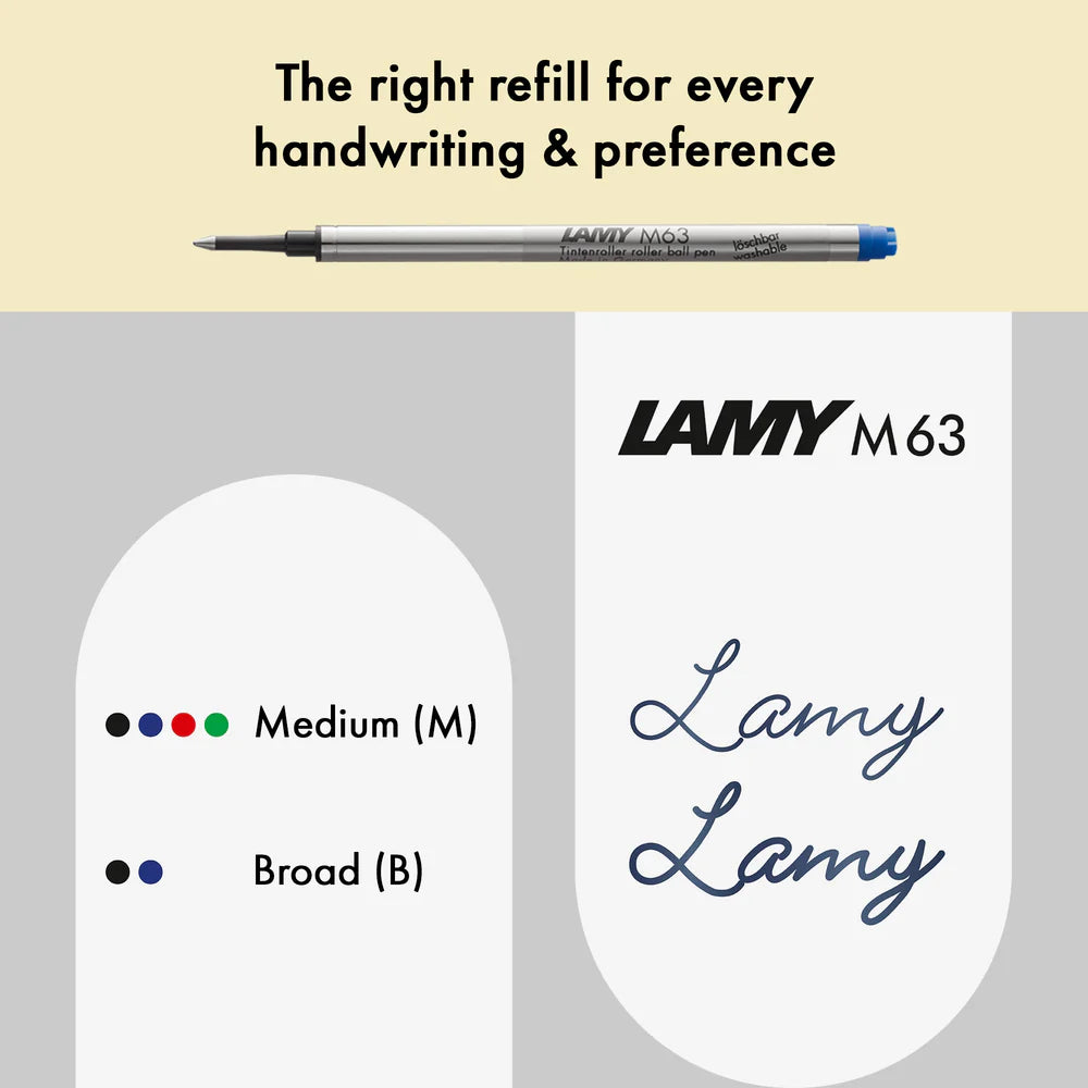 Lamy 367 Studio Matte Black Roller ball