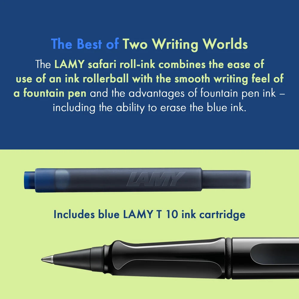 Lamy Safari Black 619 roll-ink Rollerball