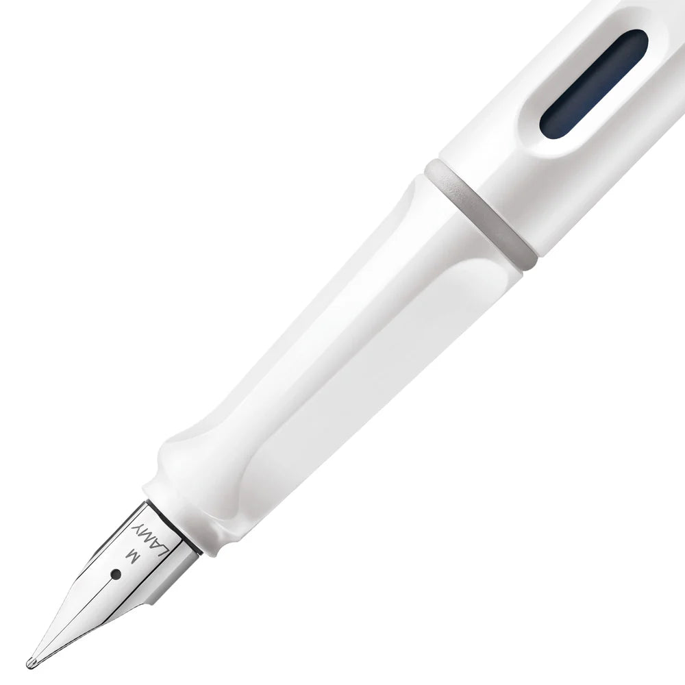Lamy 019 Safari Shinny White Fountain Pen