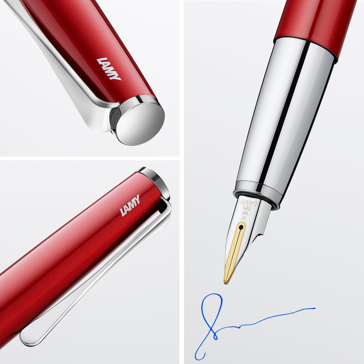 Lamy 068 Studio Piano Red Fountain Pen 14k Special Edition 2024