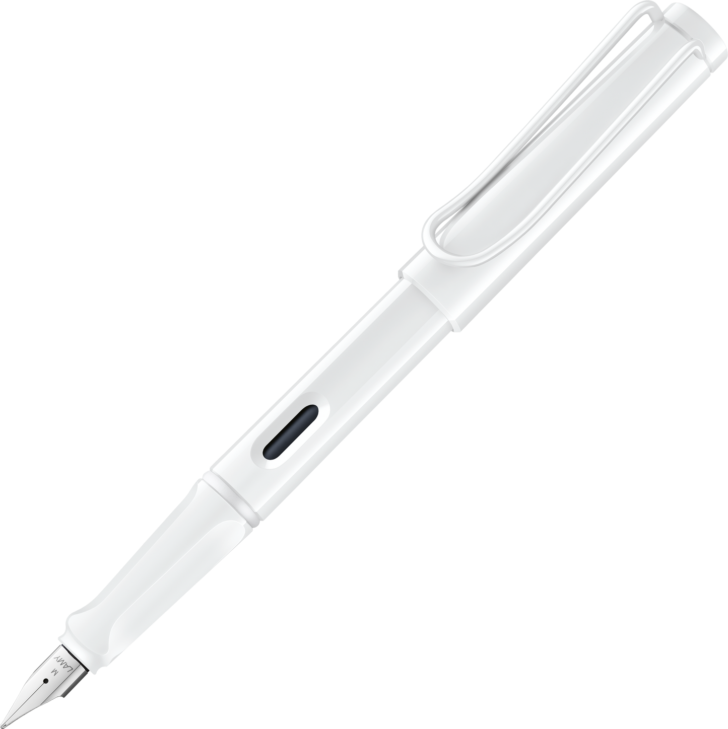 LAMY Safari 0B1 All White Multicolor Rings Πένα Medium