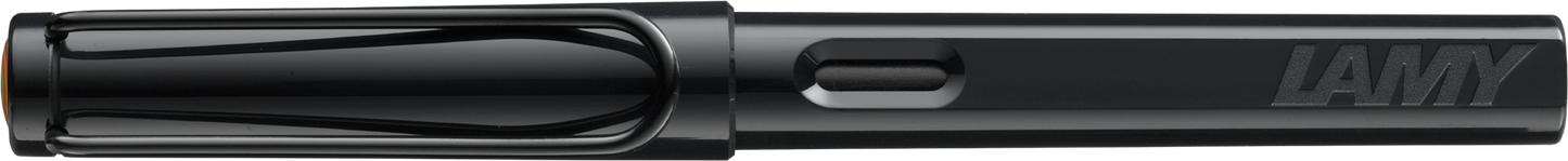 LAMY Safari 0B2 All Black Multicolor Rings Πένα Medium