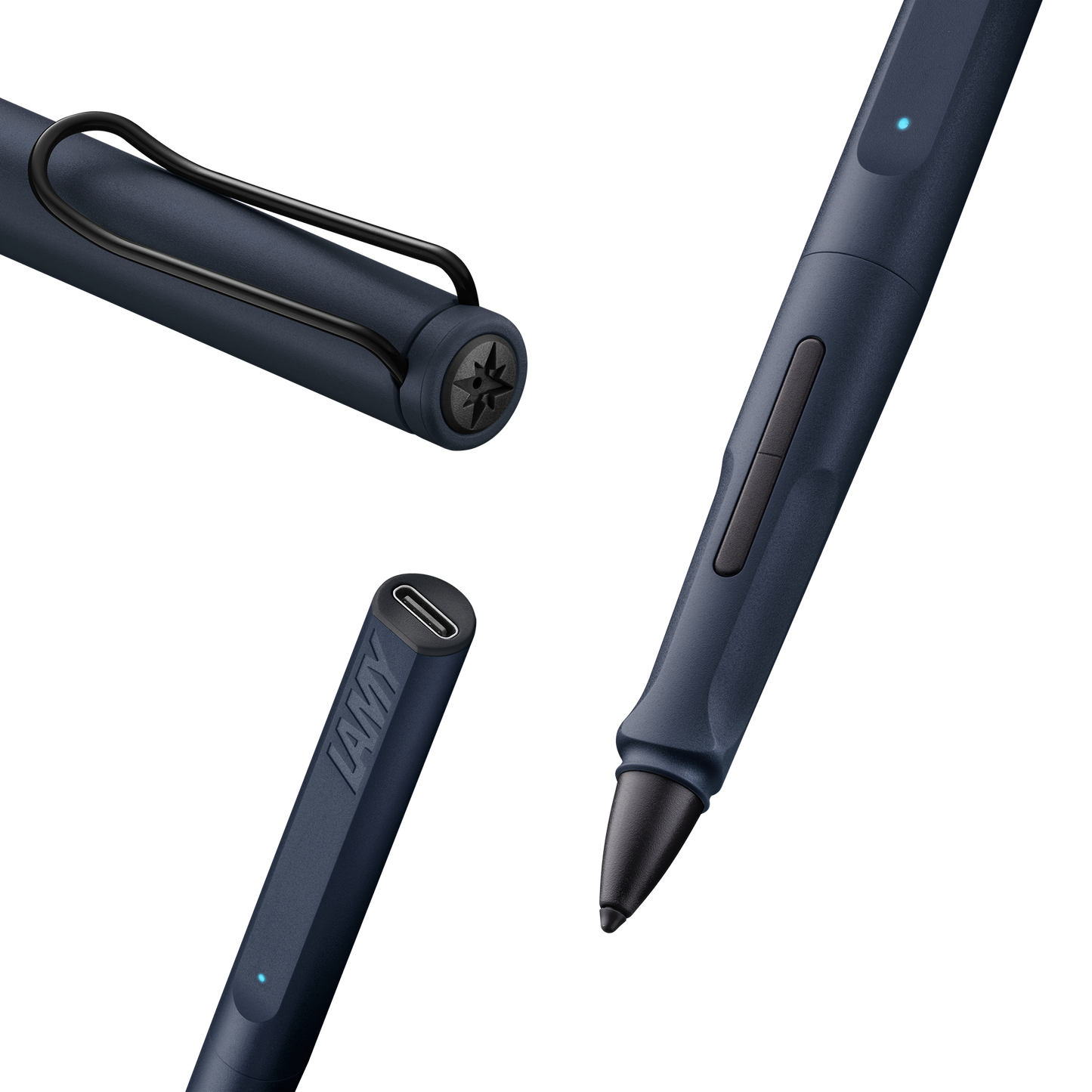 Lamy 4E2 stylus pen note+ safari steel black