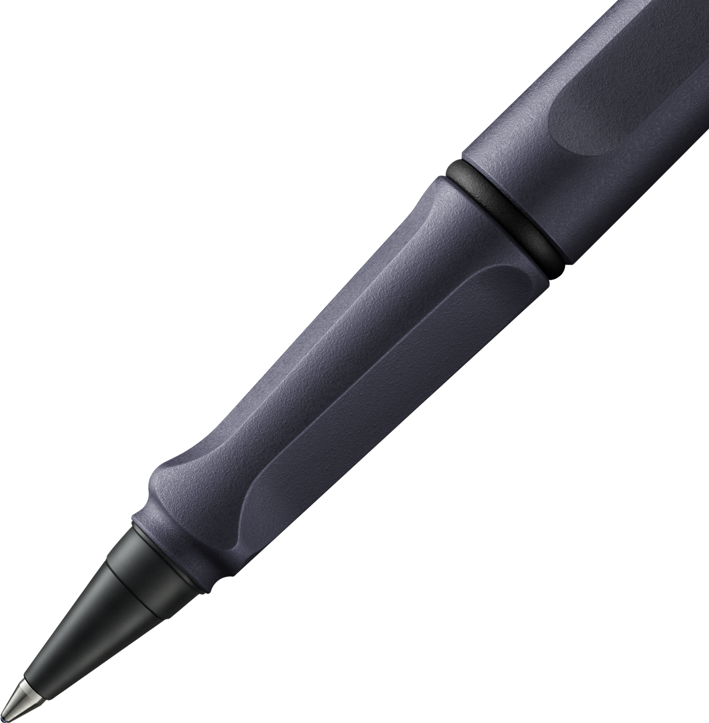 Lamy Safari Steel Black 6E2 roll-ink Rollerball