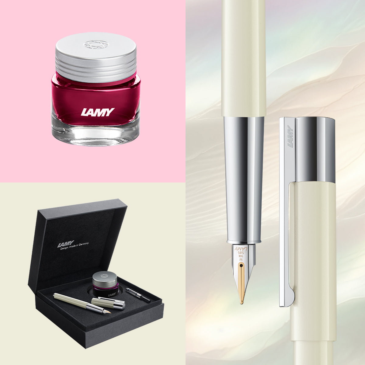 Lamy 079 Scala Pearl Limited Edition Fountain Pen 14k Fine