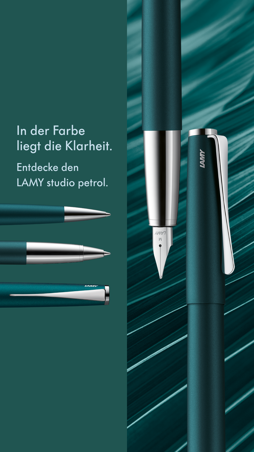 LAMY studio 069 Petrol Special Edition 2026 Πένα