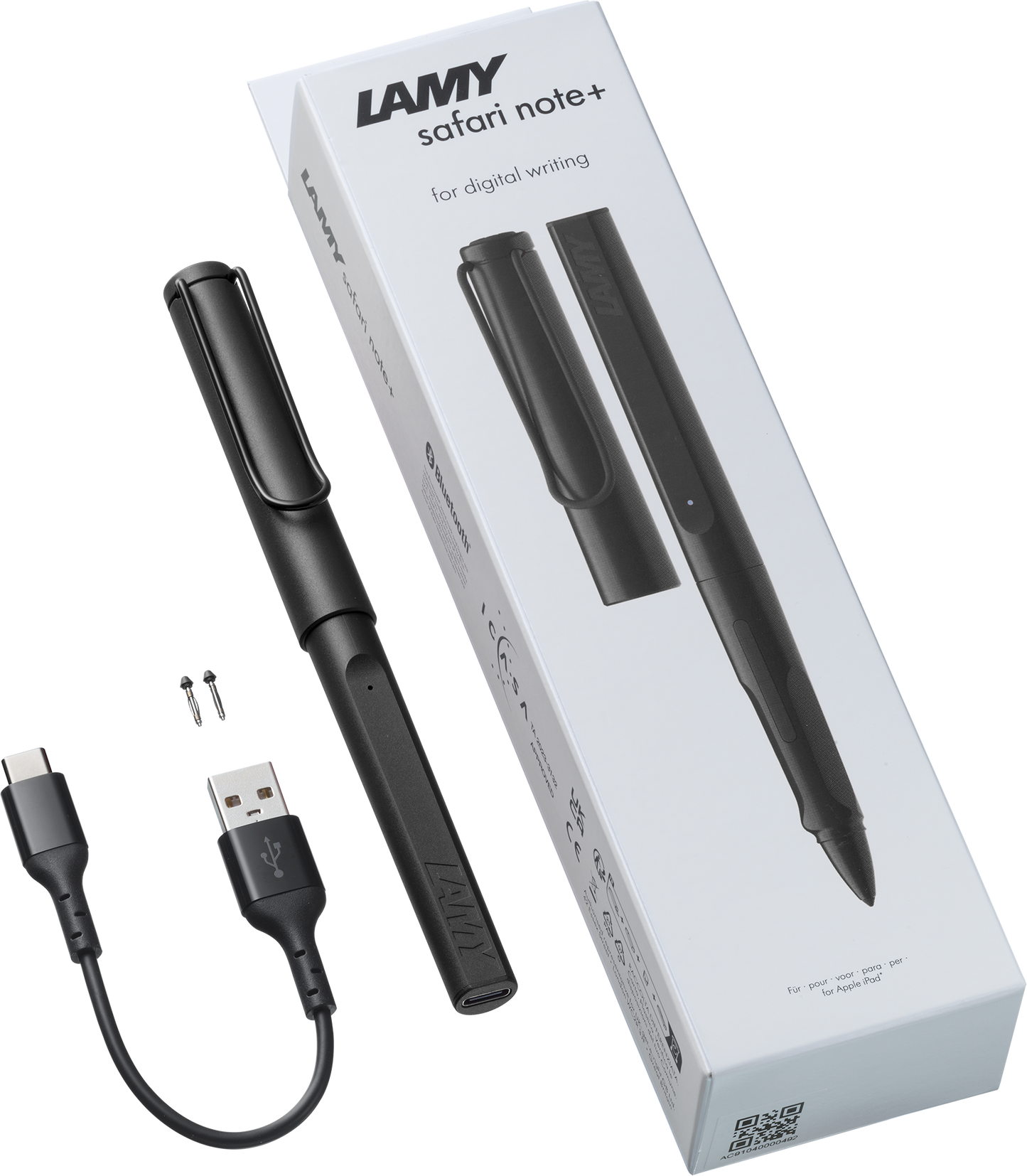 Lamy 4A0 stylus pen note+ safari all black