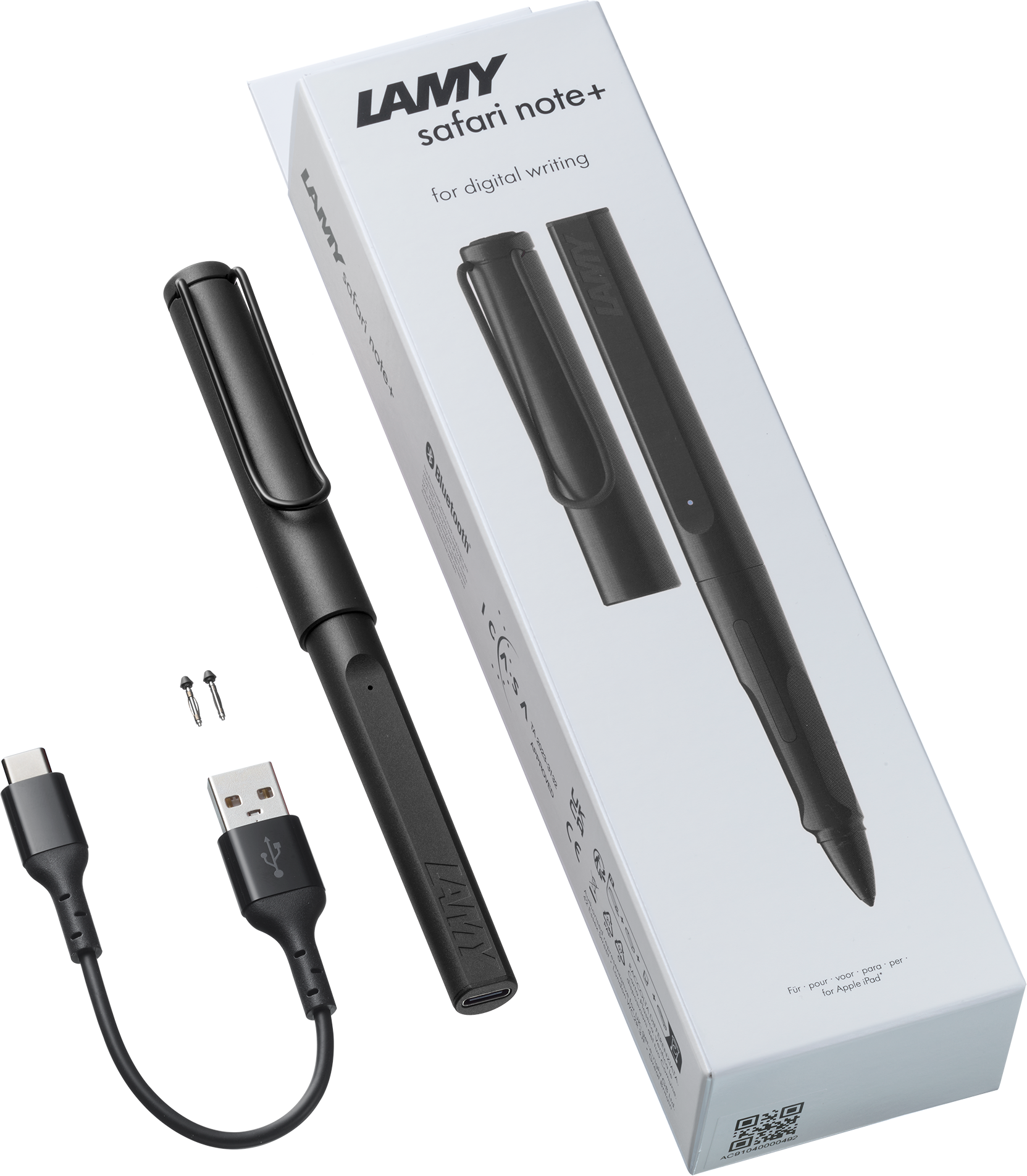 Lamy 4A0 stylus pen note+ safari all black – lamy.gr