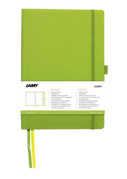 Lamy B4 notebook Softcover A6 green