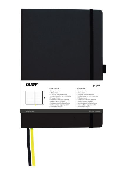 Lamy B4 notebook Softcover A6 black