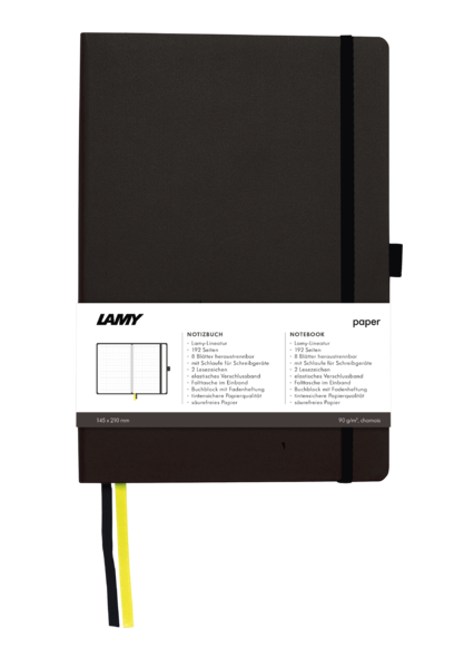 Lamy B4 notebook Softcover A6 umbra